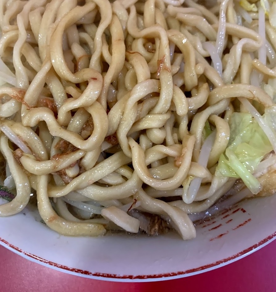 二郎札幌店の麺