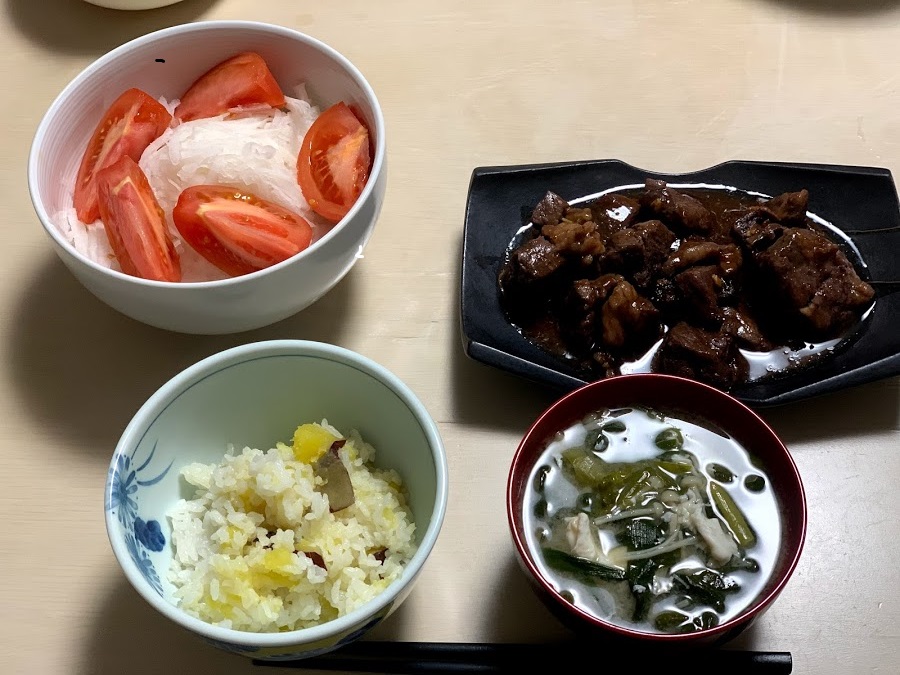 サツマイモご飯