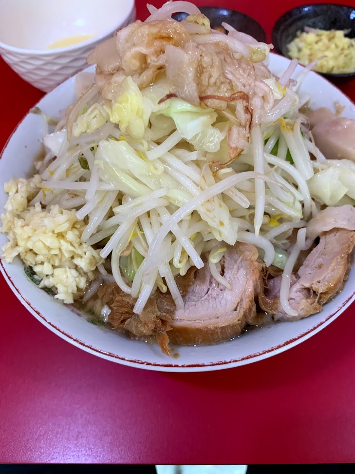 ラーメン二郎札幌店のラーメン