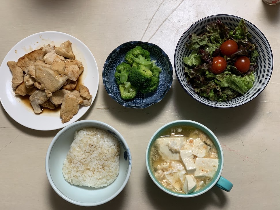 鶏むね肉ポン酢焼き