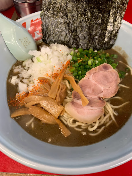 山岡家鬼煮干しラーメン